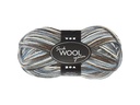 Creativ Company Wolle 50 g für Socken, Blau/Grau