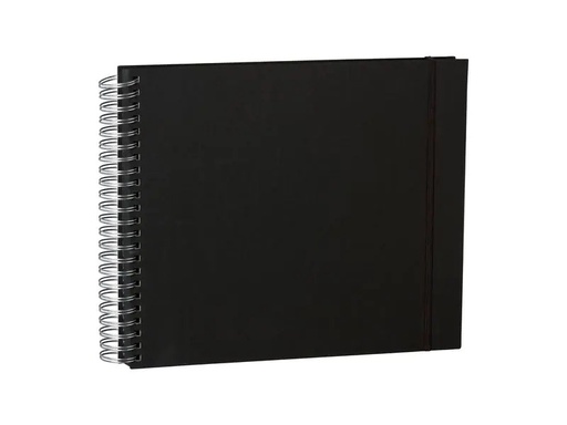 [90098742 1104217] Semikolon Fotoalbum Maxi Mucho Schwarz, Schwarze Seiten