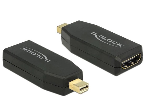 [90009857 615372] Delock Adapter Mini-Displayport – HDMI 4K, aktiv, schwarz