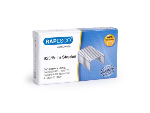 [90098815 928350] Rapesco Heftklammer 923/8 mm 1000 Stück