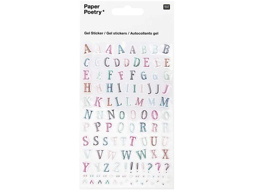 [90098889 1167140] Rico Design Motivsticker Buchstaben 1 Blatt