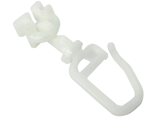 [90098896 1091973] Gardinia Ösengleiter Weiss, 20 Stück, drehbar