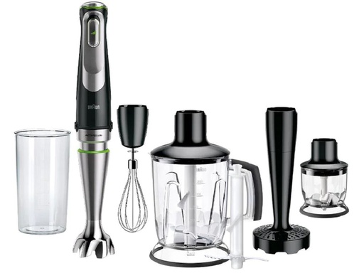 [90009877 1156179] Braun Stabmixer MultiQuick 9 MQ9147X Schwarz/Silber