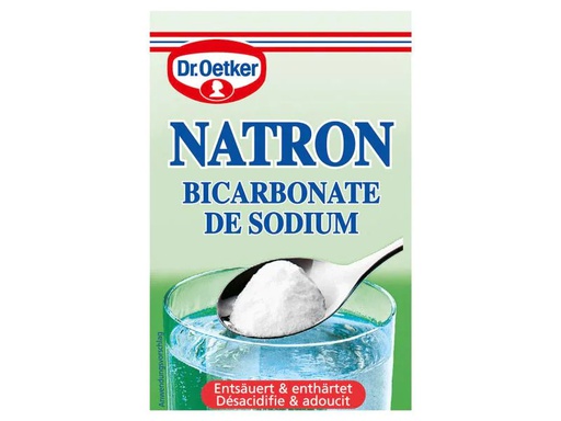 [90099042 562293] Dr.Oetker Natron entsäuert &amp; enthärtet 5 x 5 g