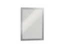 DURABLE Präsentationsrahmen Duraframe A4 2 Stück Silber