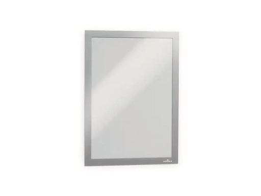 [90099049 198870] DURABLE Präsentationsrahmen Duraframe A4 2 Stück Silber