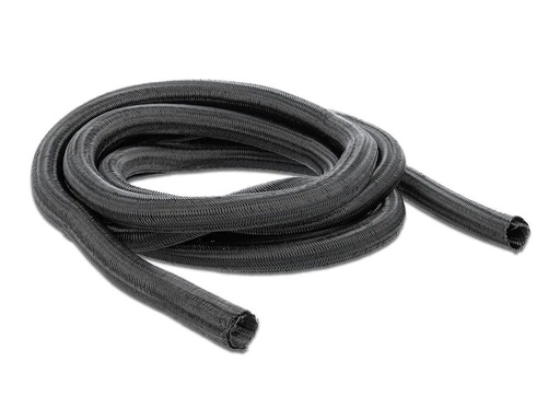 [90009886 1115928] Delock Kabelschlauch 5mx19mm selbstschliessend Schwarz