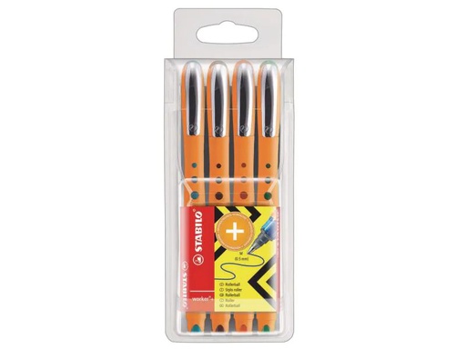 [90099104 130724] STABILO Rollerball bionic worker medium 0.55 mm, Gelb
