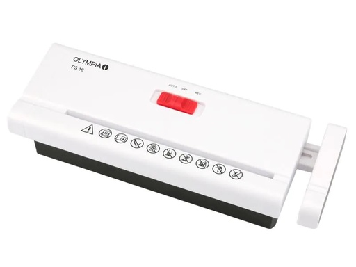 [90099176 552530] Olympia Aktenvernichter PS 16 P-2, 6 Seiten