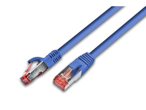 [90099243 149322] Wirewin Patchkabel RJ-45 - RJ-45, Cat 6, S/FTP, 1 m, Blau