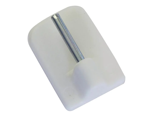 [90099357 1156029] Gardinia Haken zum kleben 4 Stück, Weiss