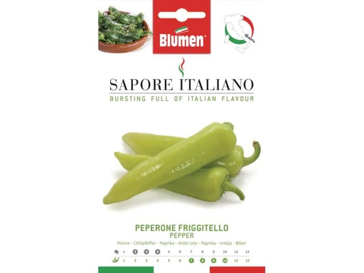 [90099433 848206] Blumen Samen Paprika Friggitello Asti Rosso