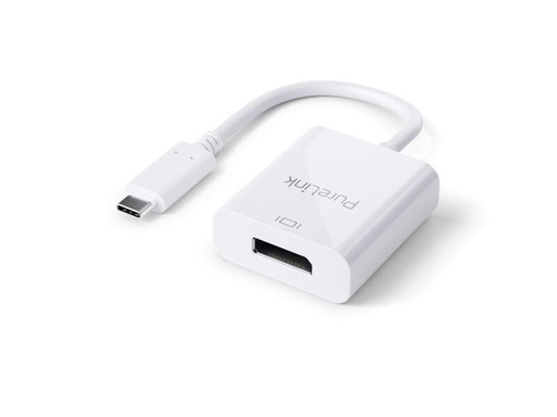 [90099521 1006212] PureLink Adapter IS200 USB Type-C - DisplayPort, Weiss