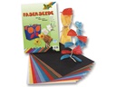 Folia Bastelpapier Faserseide Farbig sortiert
