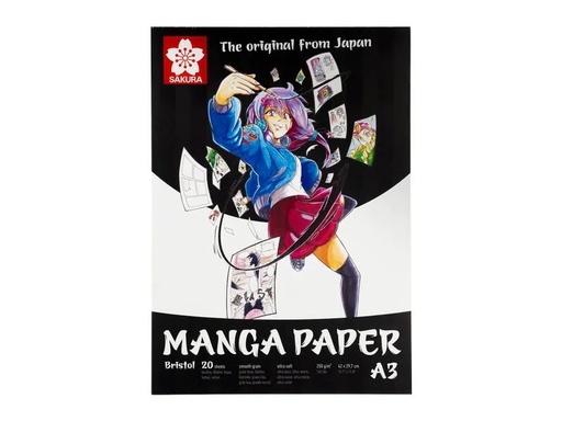 [90099607 1137151] Sakura Zeichenblock Manga A3 20 Blatt