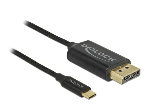 [90099626 895826] Delock Kabel USB Type-C – DisplayPort koaxial Kabel, 1m. 4K/60Hz