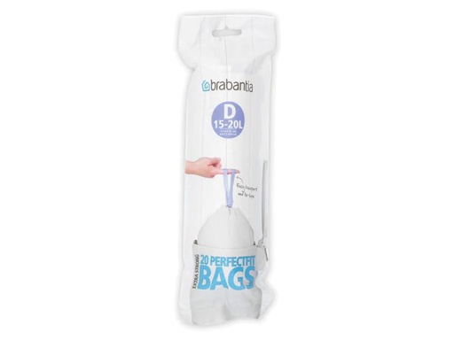 [90099819 289508] Brabantia Kehrichtsack PerfectFit 15 l, 20 Stück