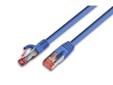 Wirewin Patchkabel RJ-45 - RJ-45, Cat 6, S/FTP, 0.25 m, Blau