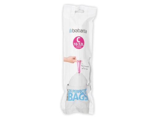 [90099951 289505] Brabantia Kehrichtsack PerfectFit 12 l, 20 Stück